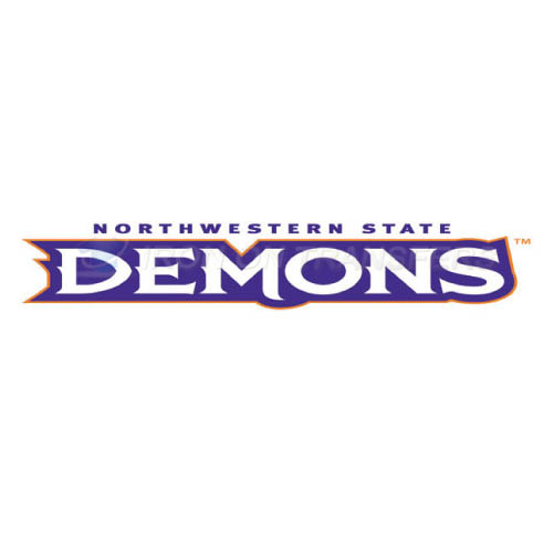 Northwestern State Demons Logo T-shirts Iron On Transfers N5696